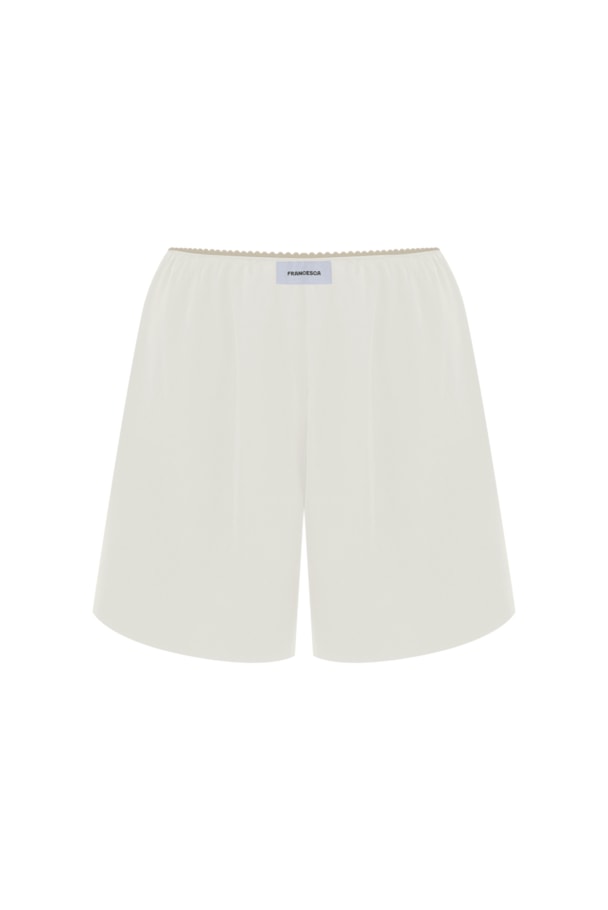 BERMUDA SATIN - OFF WHITE