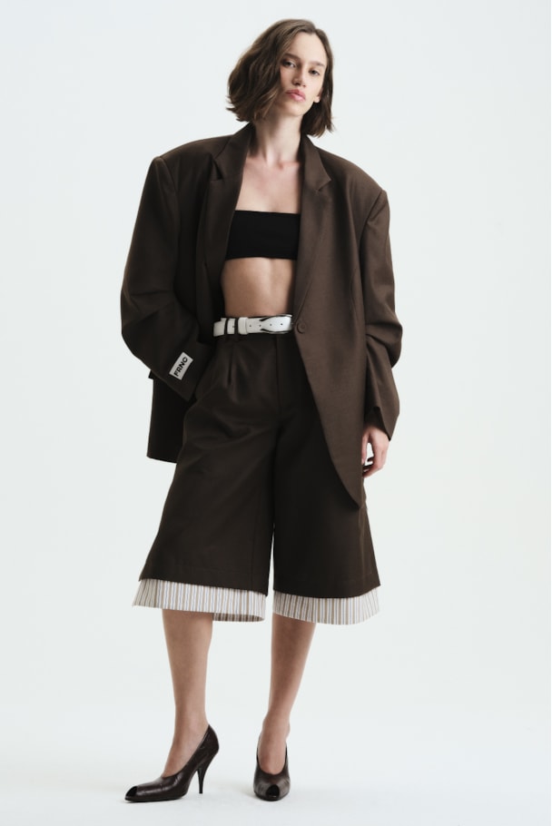 BLAZER ASH - MARROM