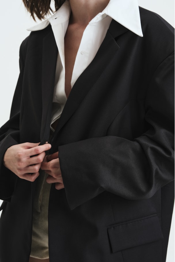 BLAZER ASH - PRETO