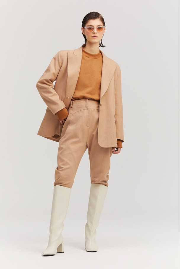BLAZER BASICO - CAMELO
