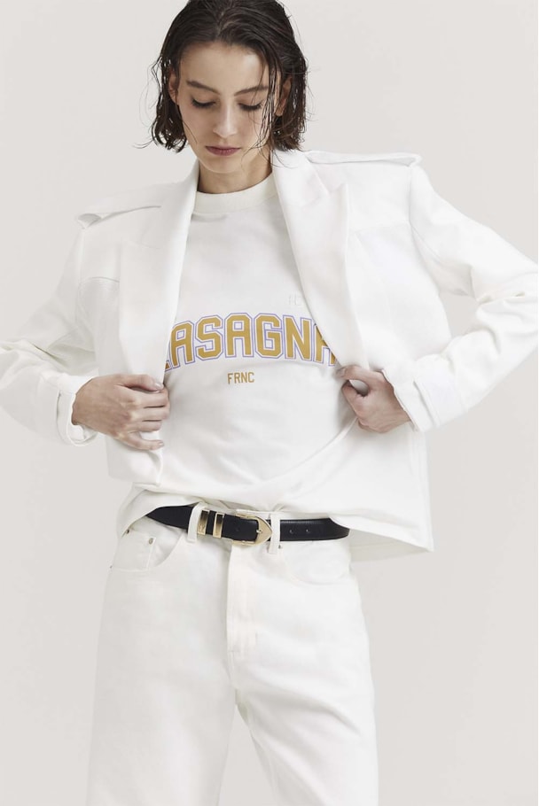 BLAZER CROPPED - OFF WHITE