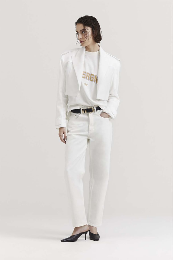BLAZER CROPPED - OFF WHITE