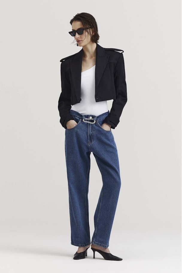 BLAZER CROPPED - PRETO