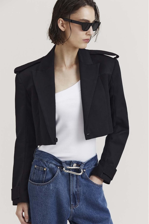 BLAZER CROPPED - PRETO