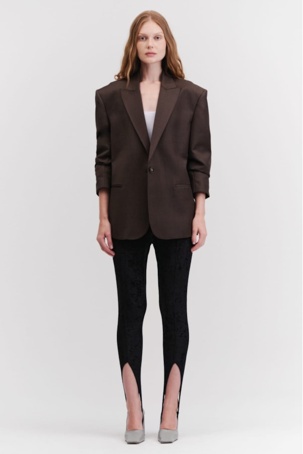 BLAZER ÉLAN - MARROM