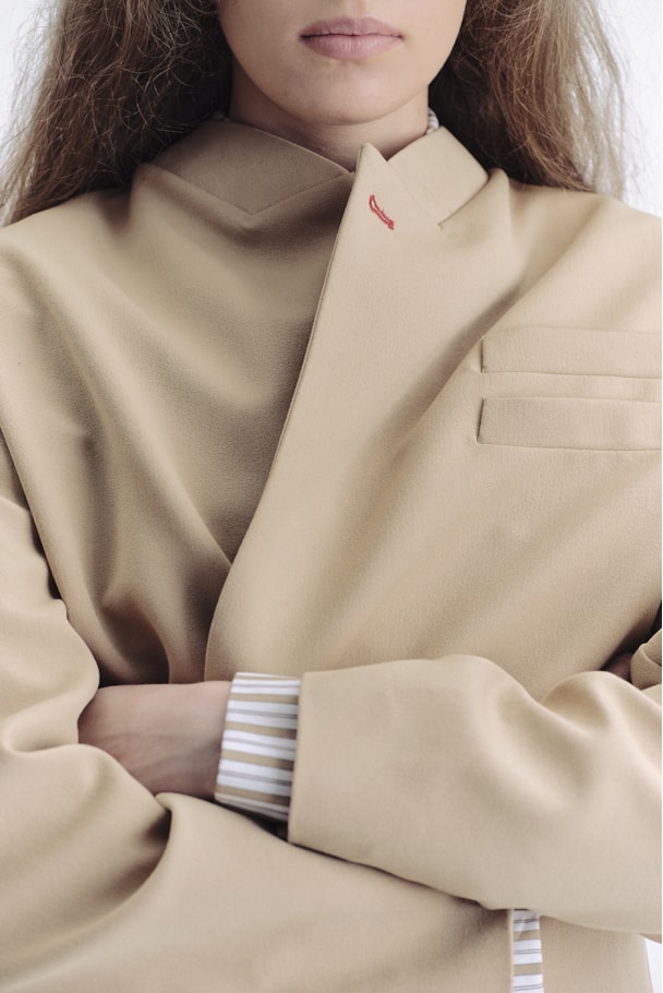 BLAZER FLUX - BEGE