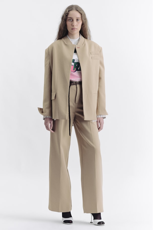 BLAZER FLUX - BEGE