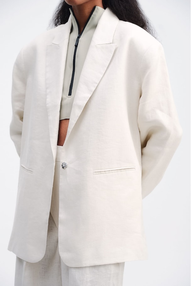 BLAZER NARCISO - NATURAL