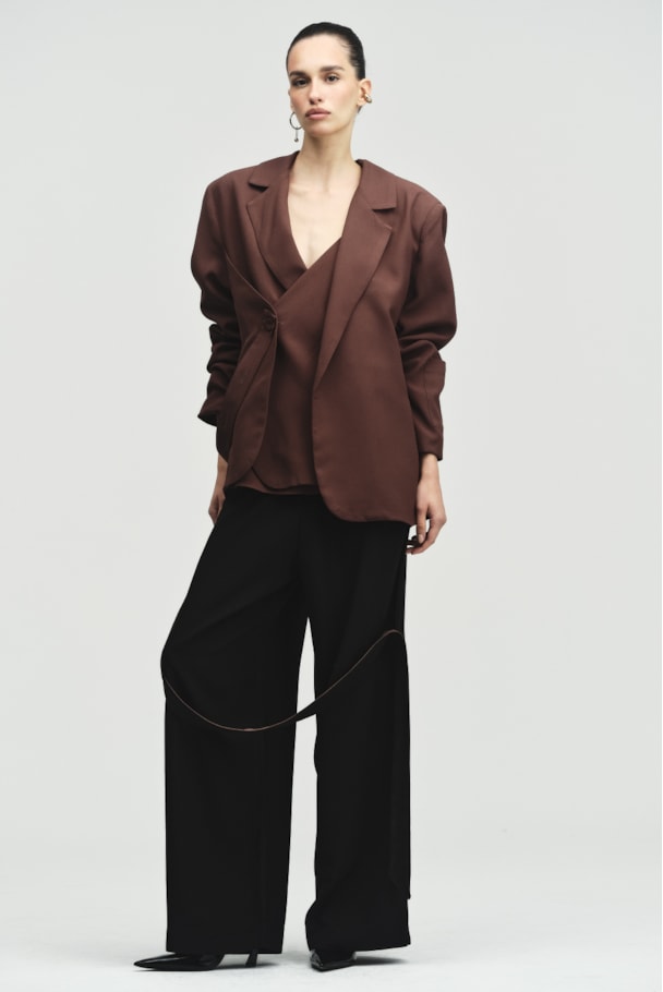 BLAZER TÉON - MARROM