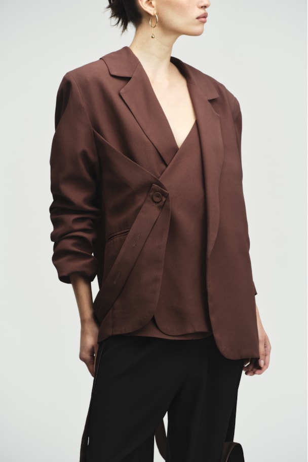 BLAZER TÉON - MARROM