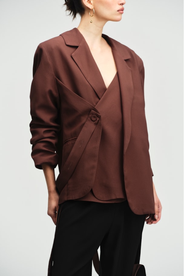 BLAZER TÉON - MARROM