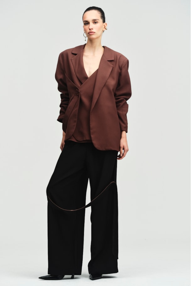 BLAZER TÉON - MARROM