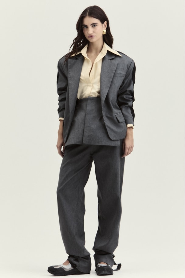 BLAZER VESTON - CINZA AÇO