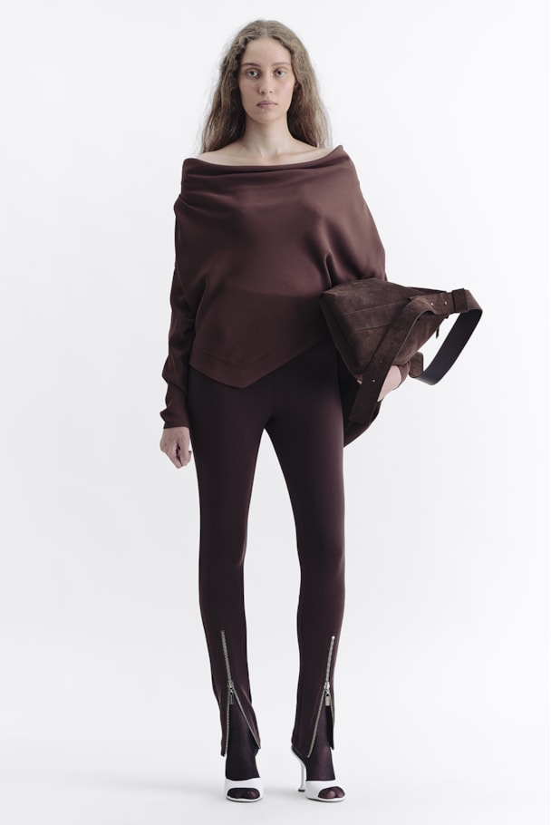 BLUSA DEGAGÊ NOOK - MARROM