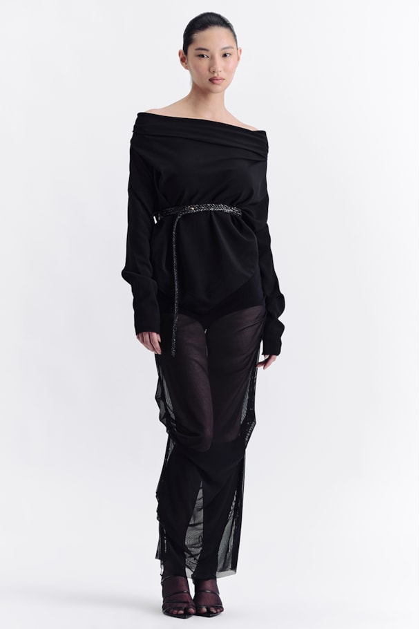 BLUSA DEGAGÊ NOOK - PRETO