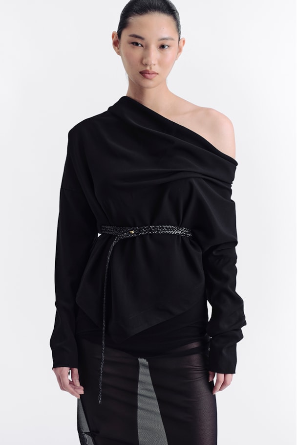 BLUSA DEGAGÊ NOOK - PRETO