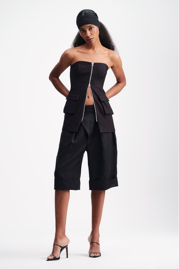 BLUSA HIBISCO - PRETO
