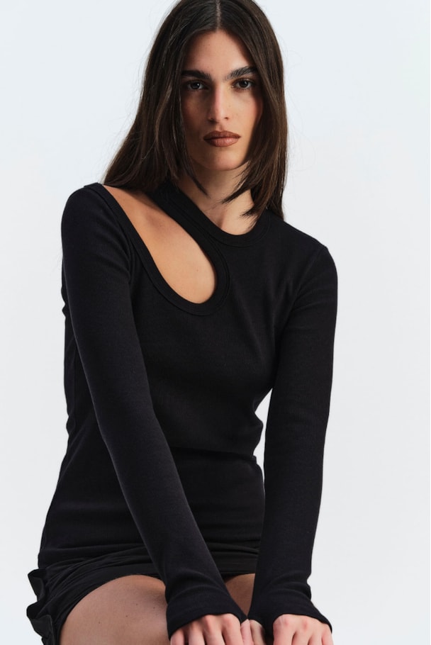 BLUSA INER MANGA LONGA - PRETO