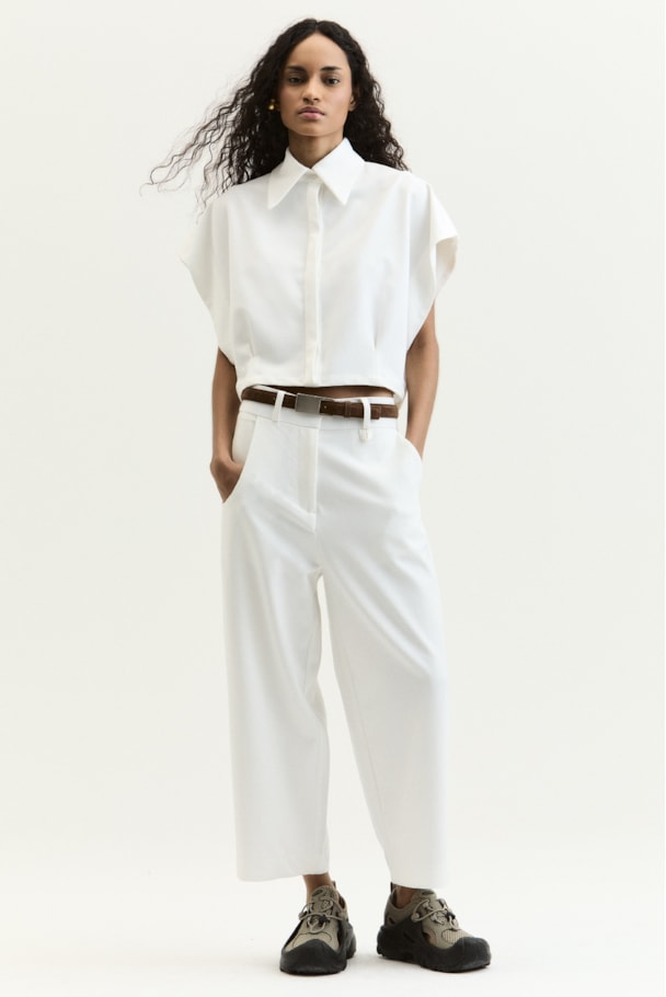 BLUSA LÍNEA - OFF WHITE