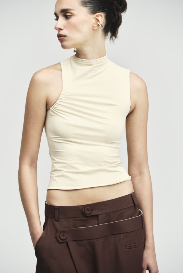 BLUSA VOLT - MANTEIGA