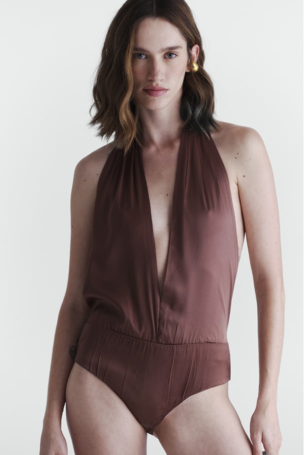 BODY SOIE - MARROM