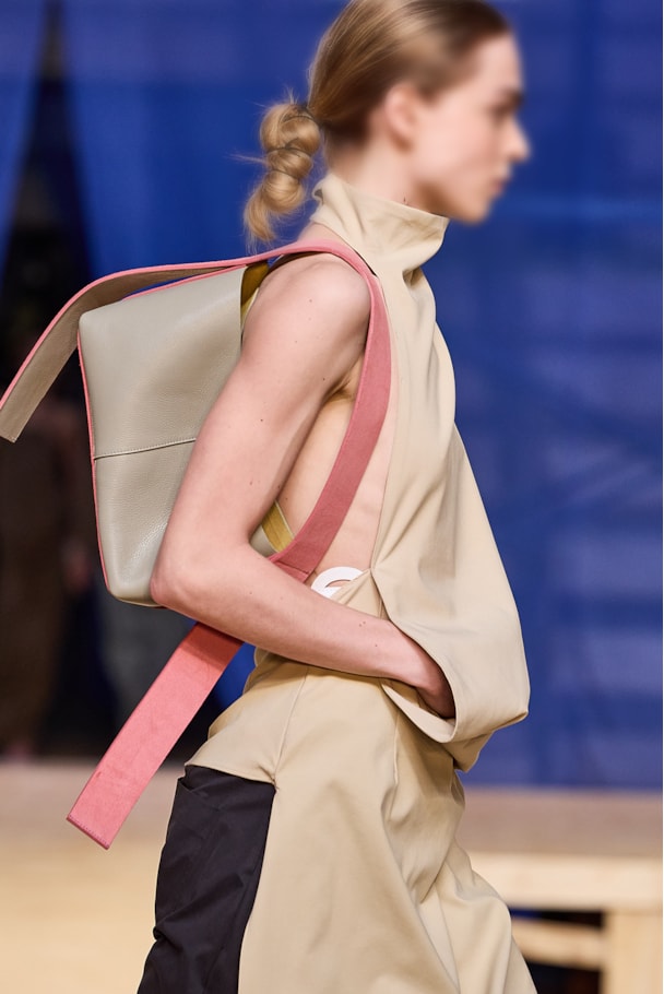 BOLSA CORA - ROSA/ CINZA