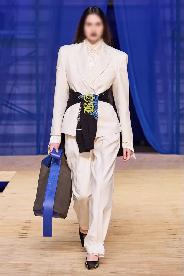 BOLSA MARFA - GRAFITE/AZUL