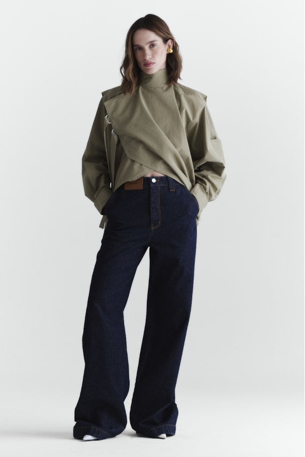 CALÇA ABSTRACT - INDIGO