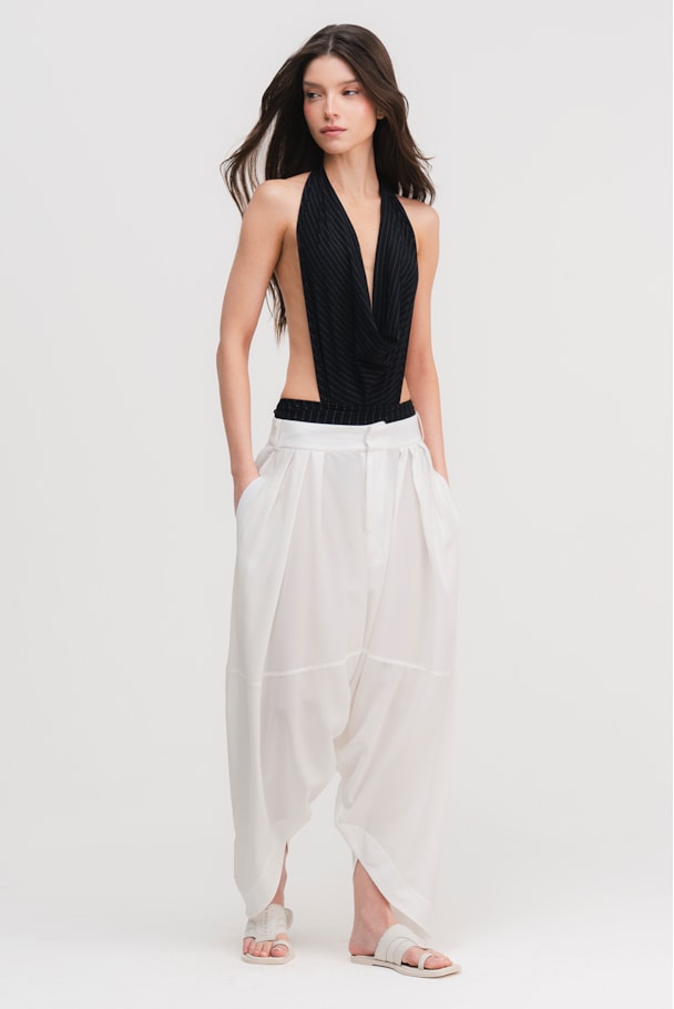 CALÇA ATLAS BALLOON - OFF WHITE