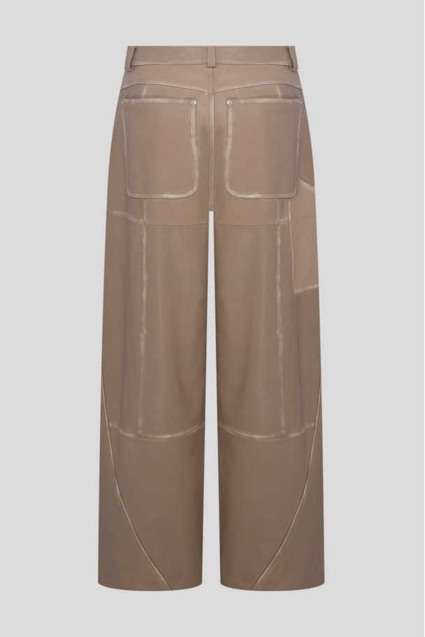 CALÇA COURO RIFT - FENDI