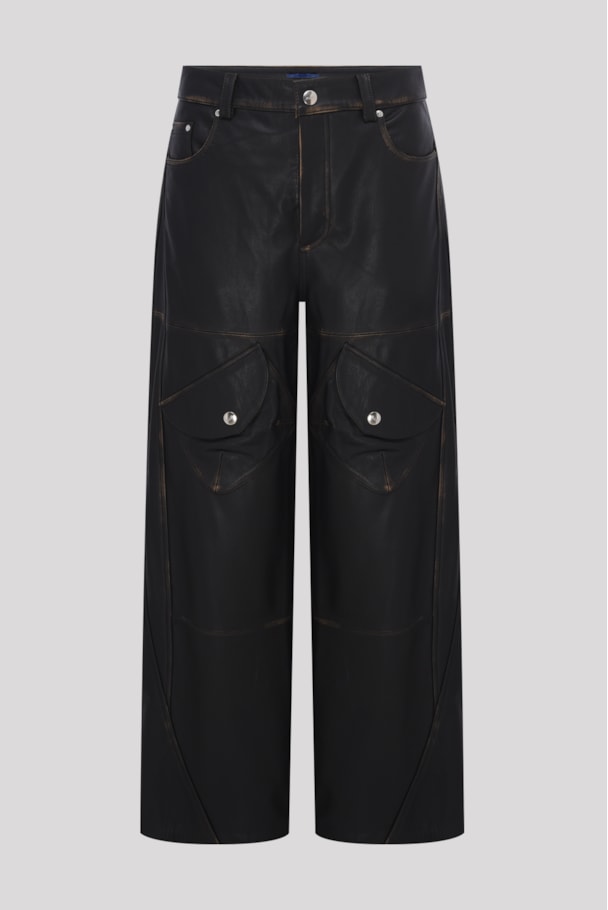 CALÇA COURO RIFT - PRETO