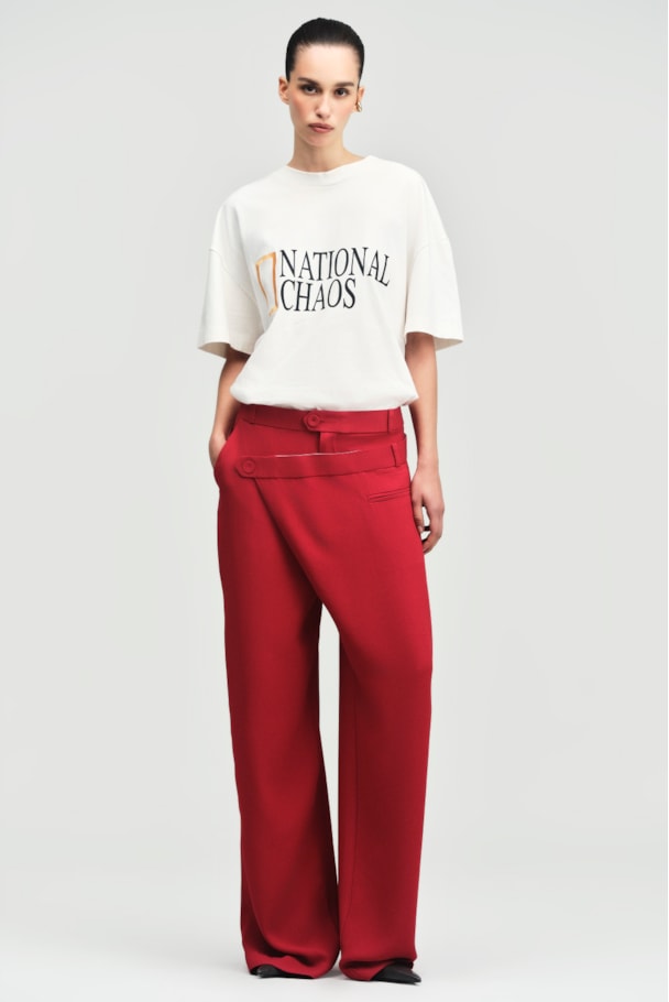 CALÇA DUPLA MILO - VERMELHO