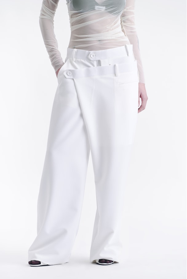 CALÇA DUPLA - OFF WHITE