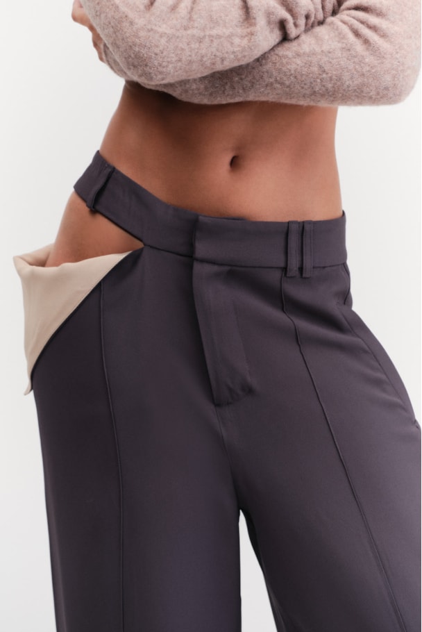 CALÇA KAEL - CINZA CHUMBO