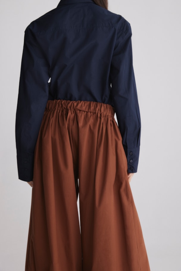 CALÇA OFF FORM - CARAMELO