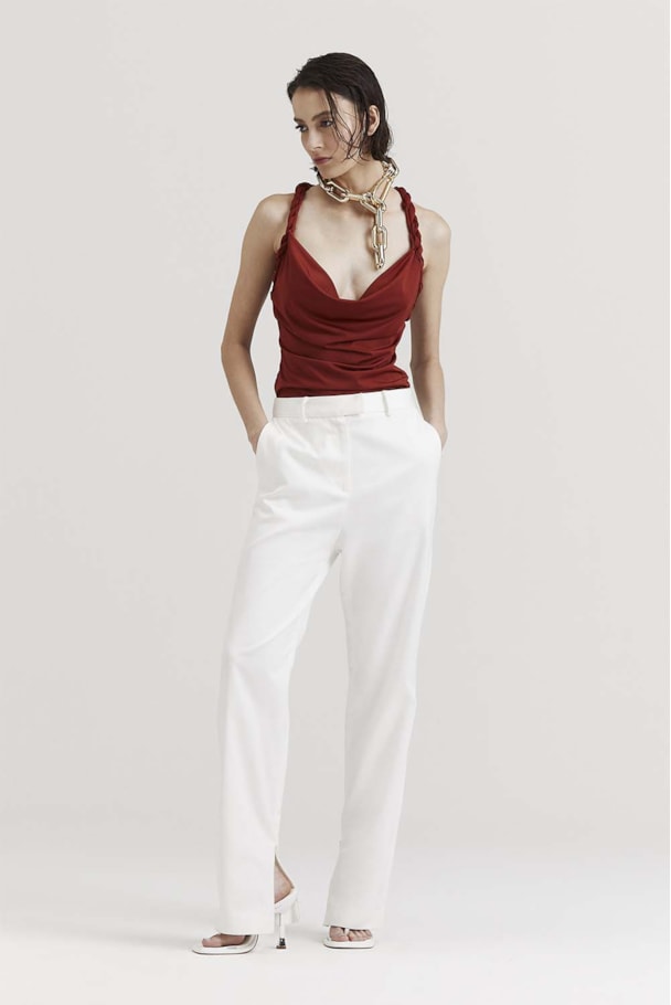 CALÇA RETA - OFF WHITE