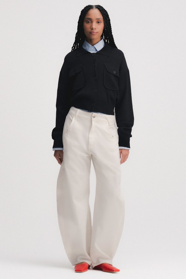 CALÇA ROUND OFF WHITE - OFF WHITE