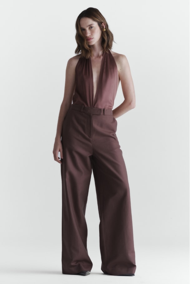 CALÇA TAILOR - MARROM