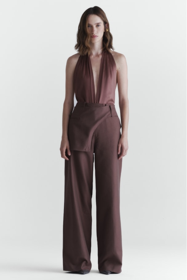 CALÇA TAILOR - MARROM