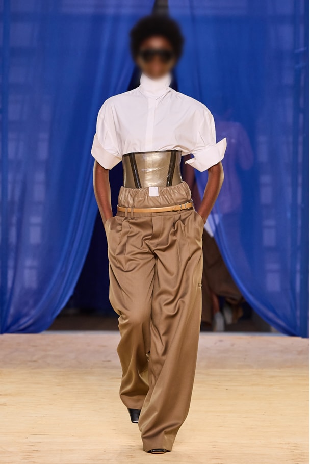 CALÇA TEON DESFILE - CAPUCCINO