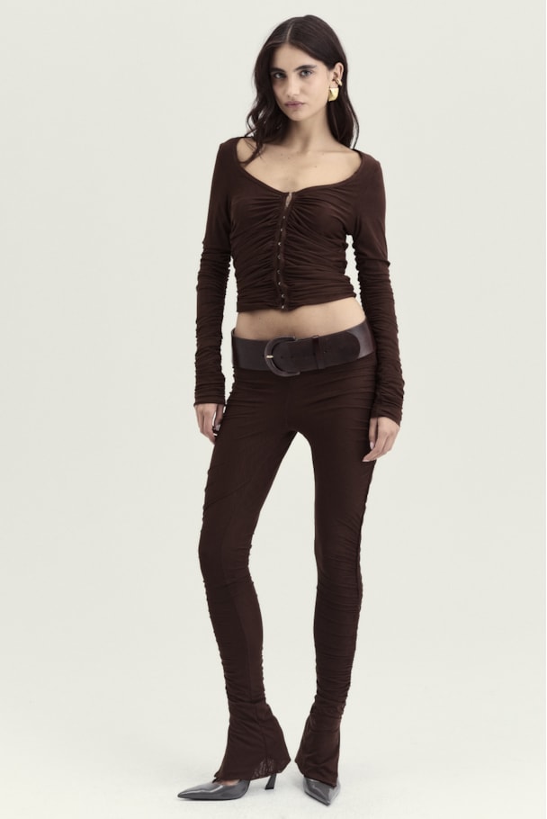 CALÇA VELAR - MARROM