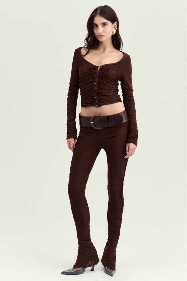 CALÇA VELAR - MARROM