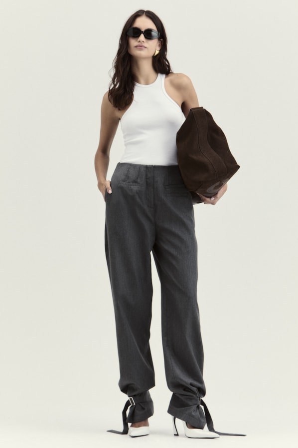 CALÇA VESTON - CINZA AÇO