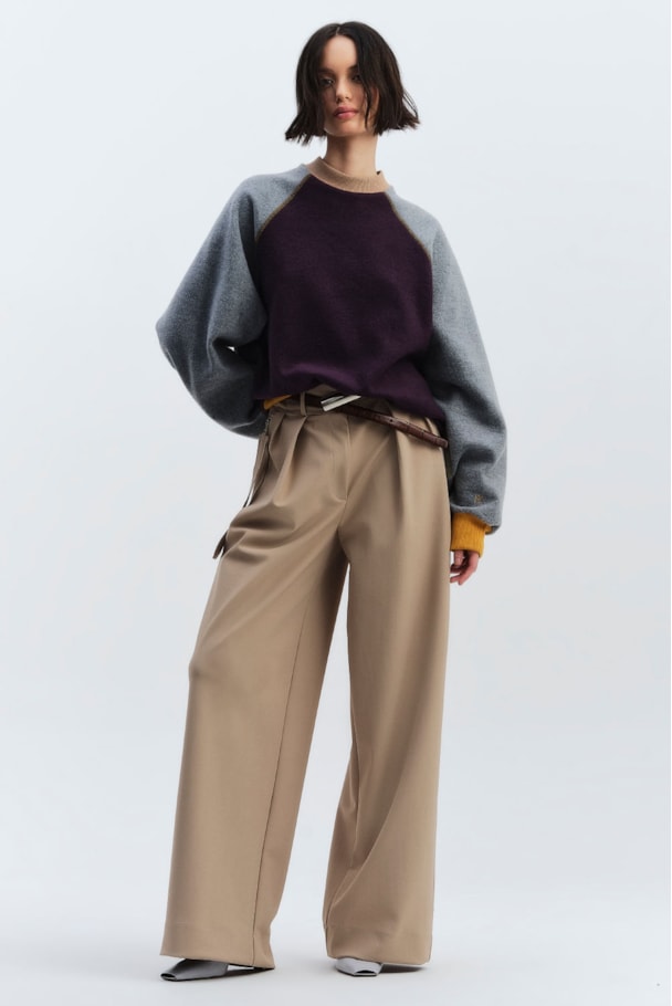 CALÇA ZIP - BEGE