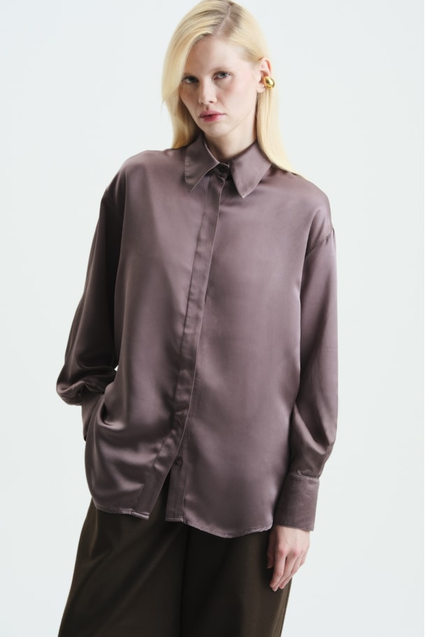 CAMISA EDGE - MARROM