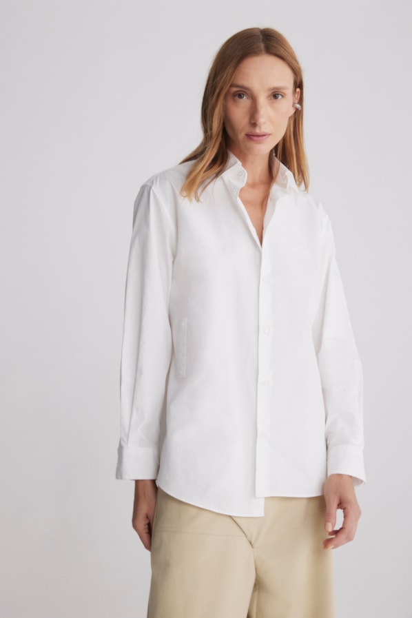 CAMISA SHIFT - OFF WHITE
