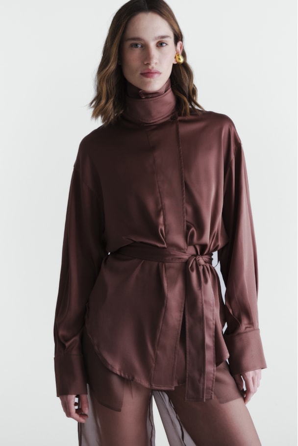 CAMISA SOIE - MARROM