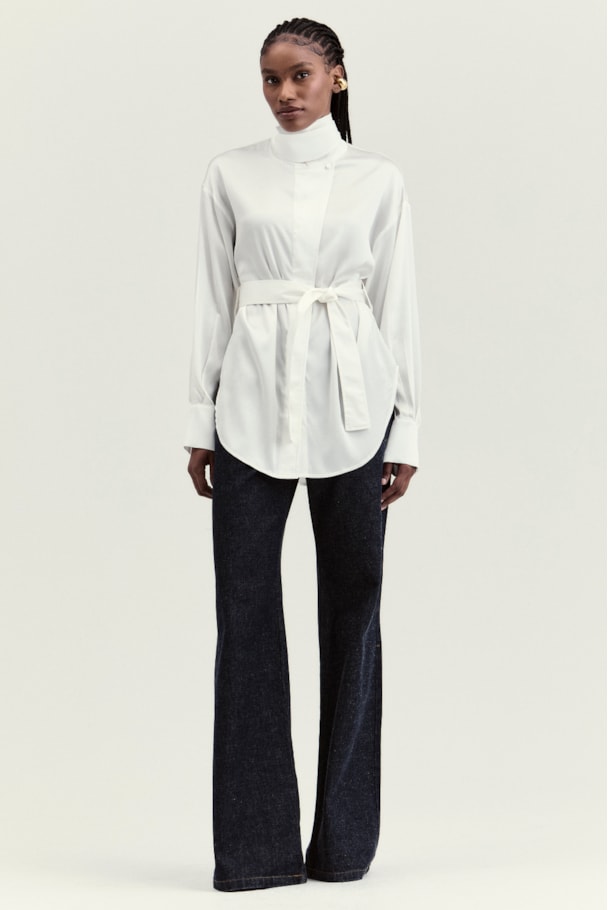 CAMISA SOIE - OFF WHITE