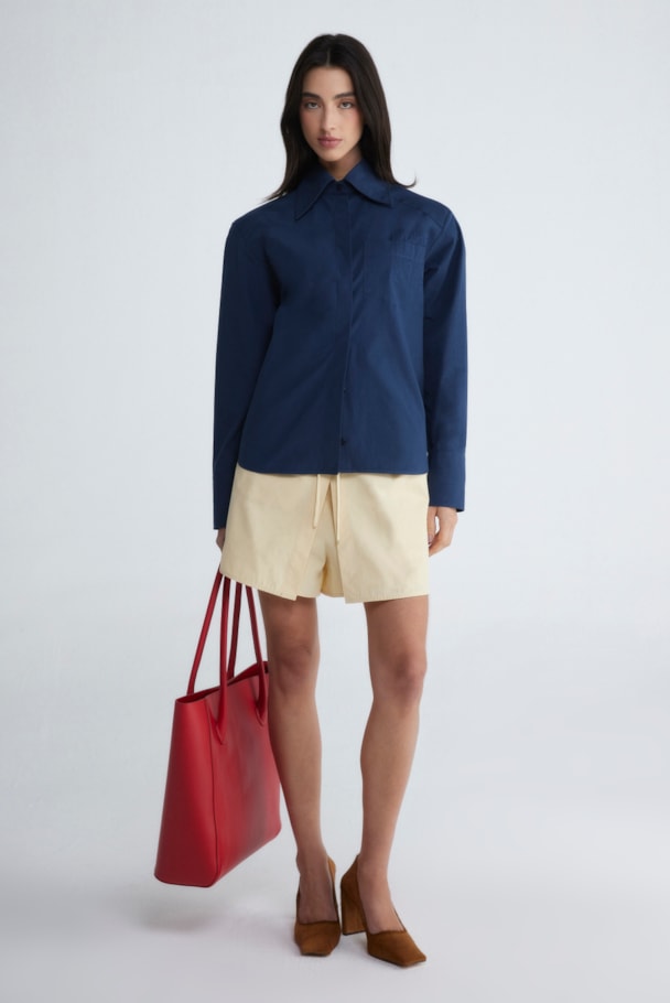 CAMISA TAILORED - MARINHO