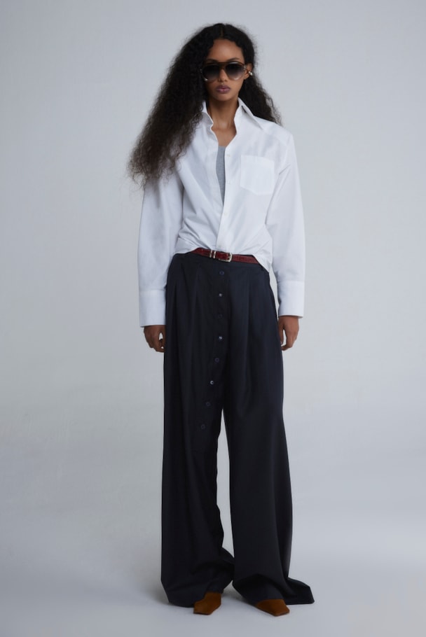 CAMISA TAILORED - OFF WHITE